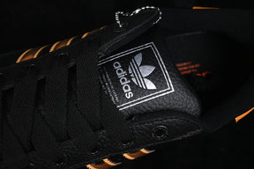 Adidas Campus “Superstar II Black Crew Neck Orange”