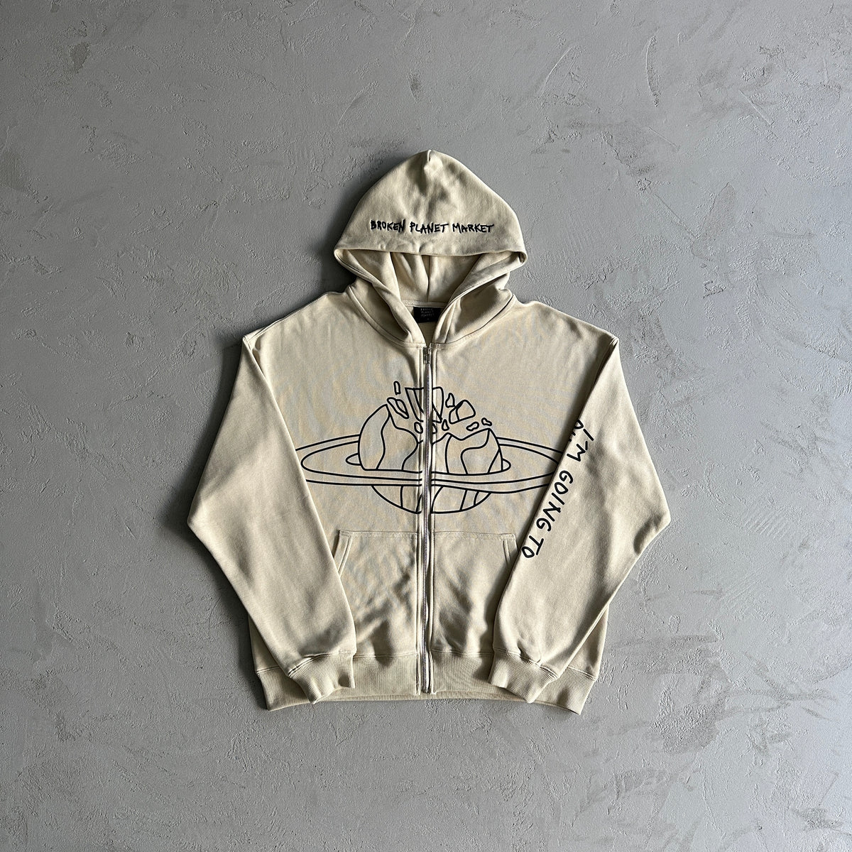 Moletom Broken Planet “Planet Apricot”