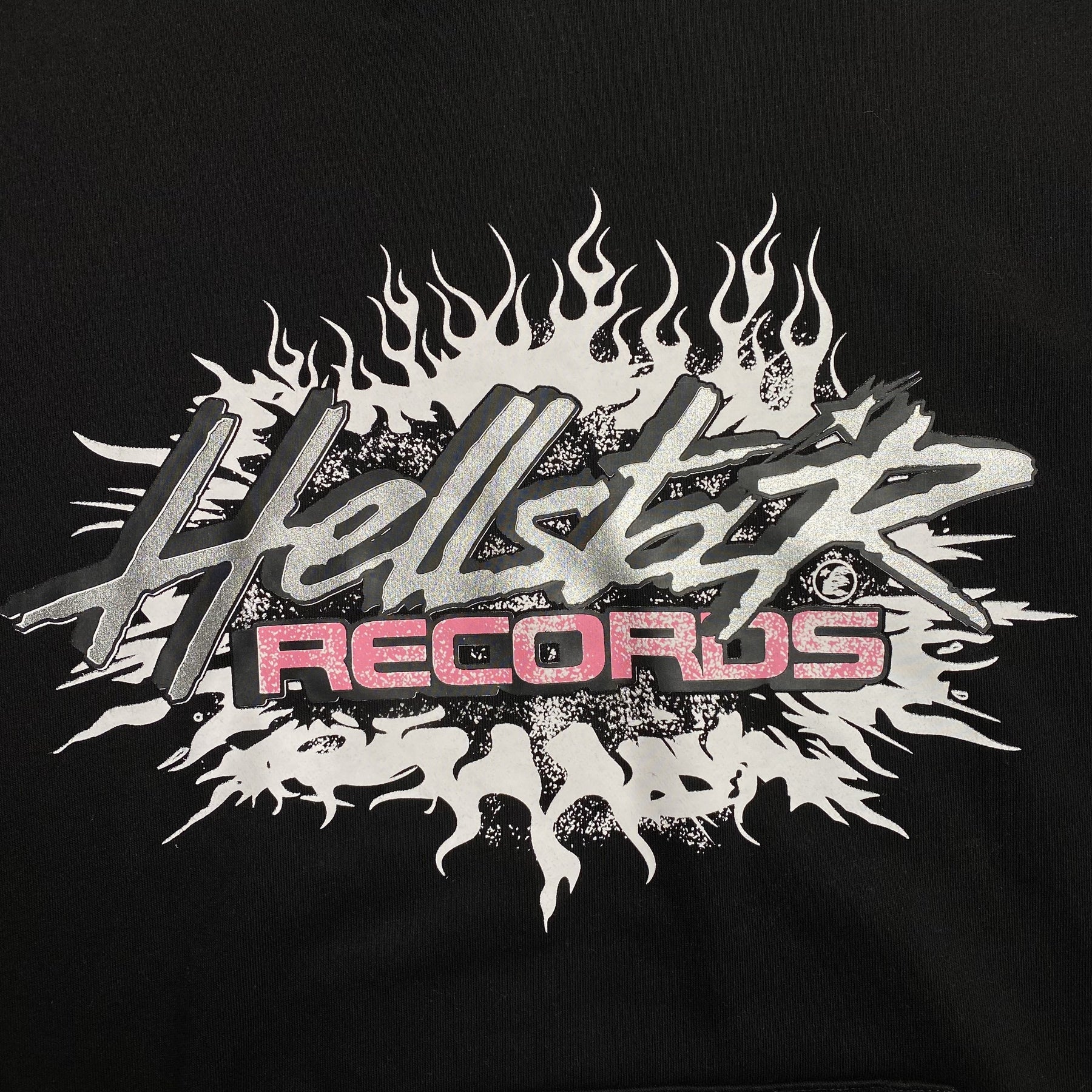 Moletom Hellstar “Glitter Zip Up” ( Preta )