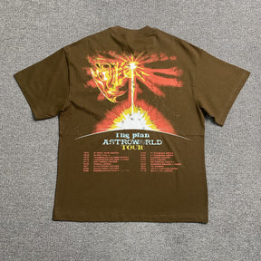 Camisa Cactus Jack “AstroWorld Tour” ( Bege )