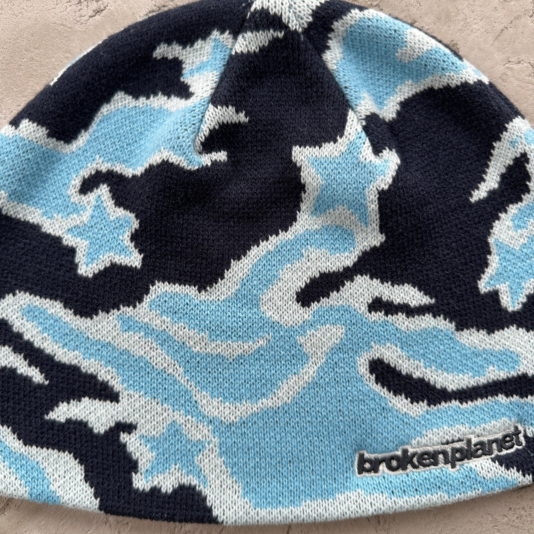 Touca Broken Planet “Star Camo Beanie” ( Azul )