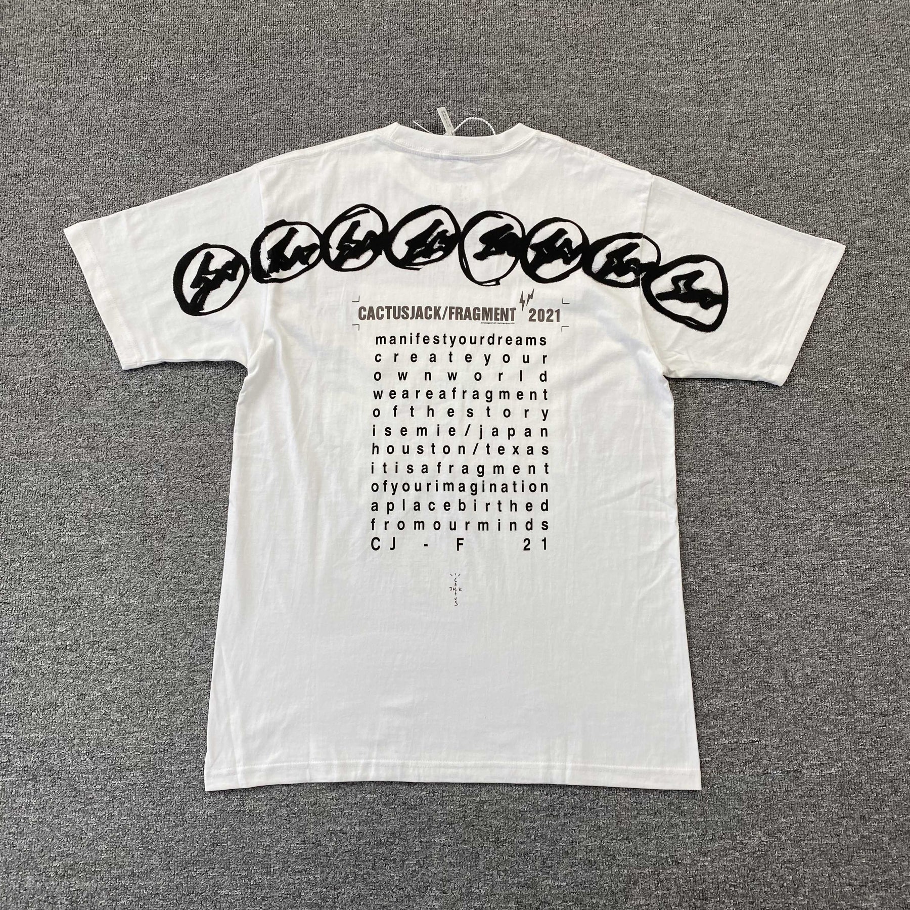 Camisa Cactus Jack “Jack's Fragment”