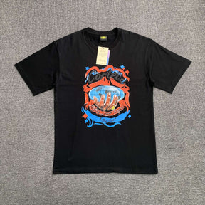 Camisa Corteiz x Barriers Worldwide  ( Preta )