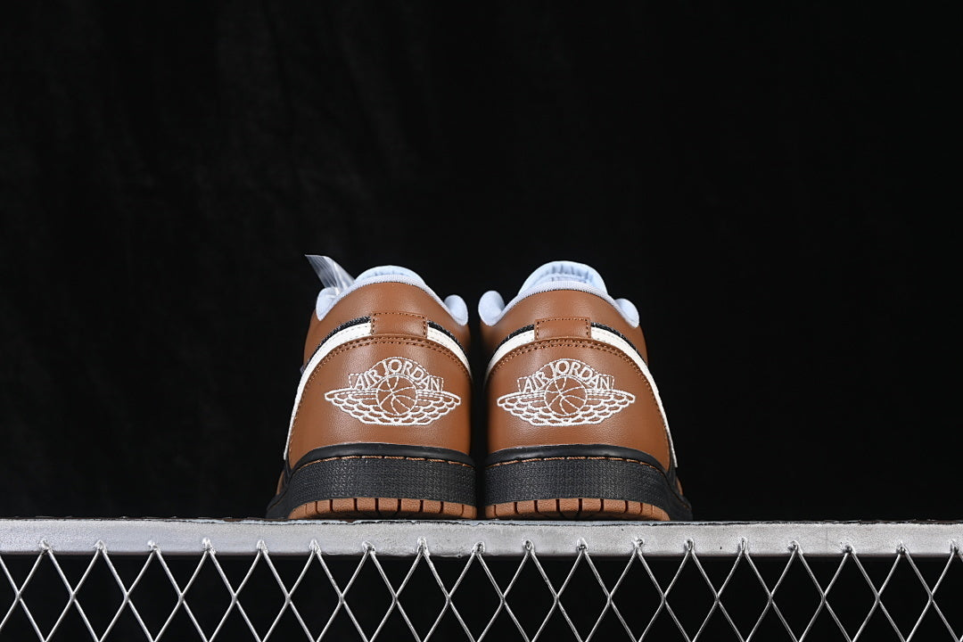 Air Jordan 1 Low "Black Sail Light British Tan”
