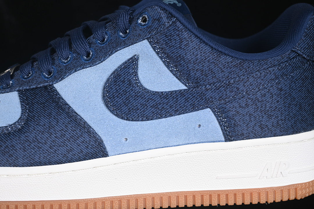 Air force 1 “Denim Worn Navy Blue”