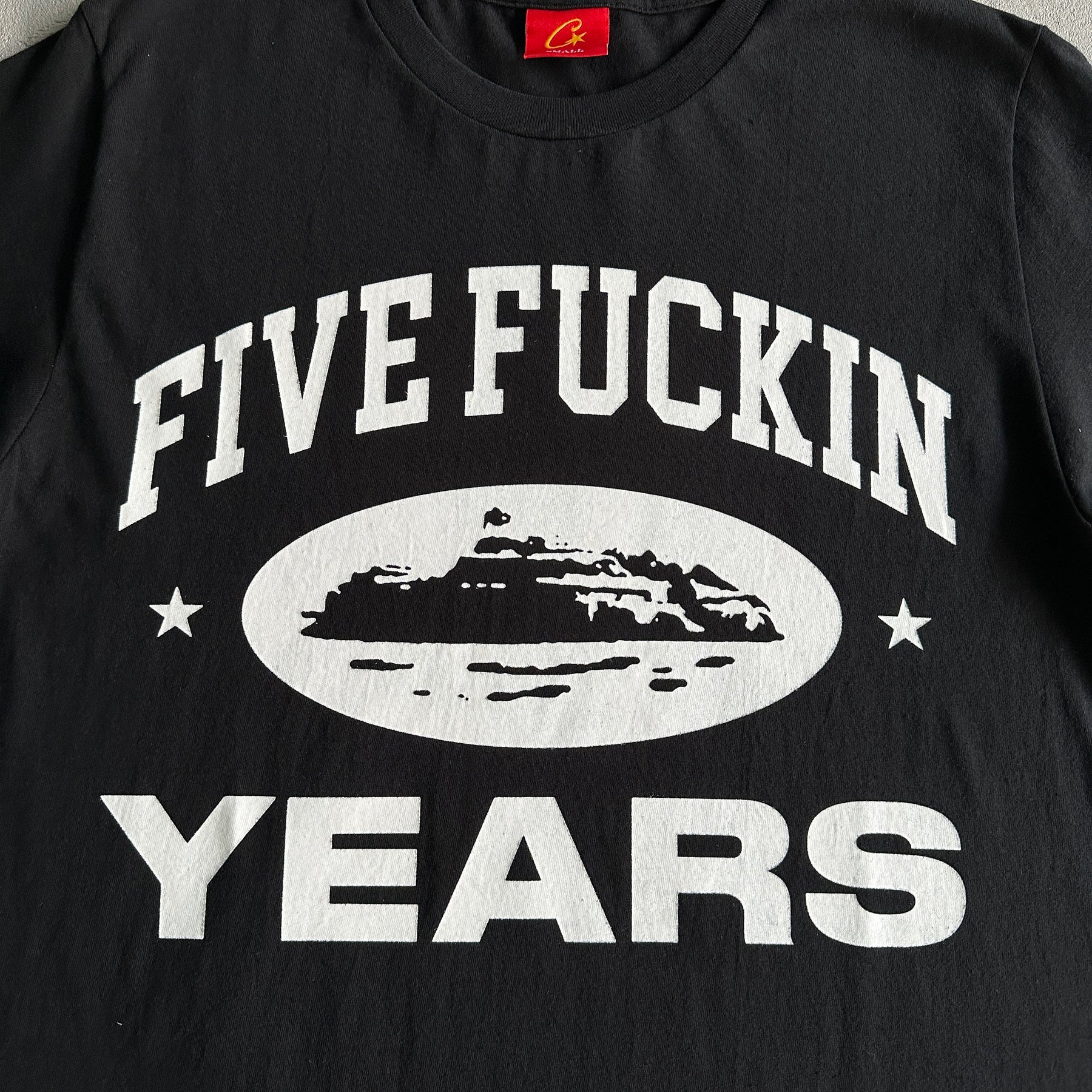 Camisa Corteiz “Five Fucking Stars” ( Preta )