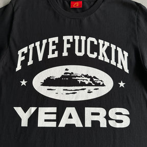 Camisa Corteiz “Five Fucking Stars” ( Preta )