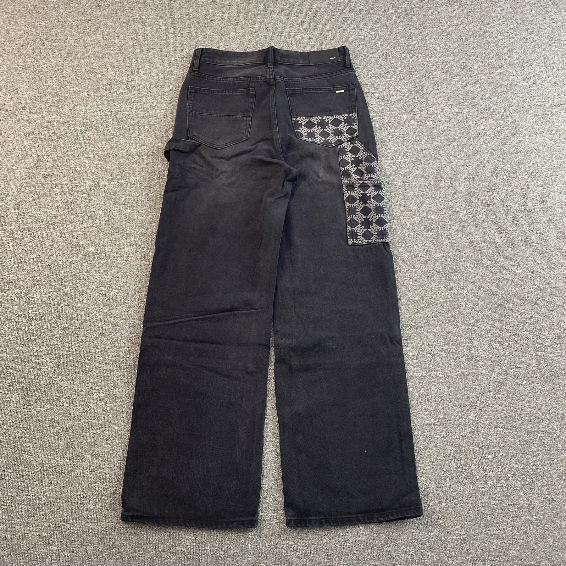 Calça Amiri “Quad Studded” ( Preta )