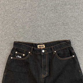 Shorts Corteiz “Dual Stripe” ( Preto )