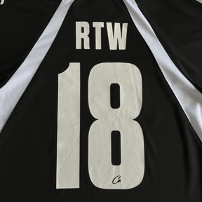 Camisa Corteiz ”Panel” ( Preta com Branca )