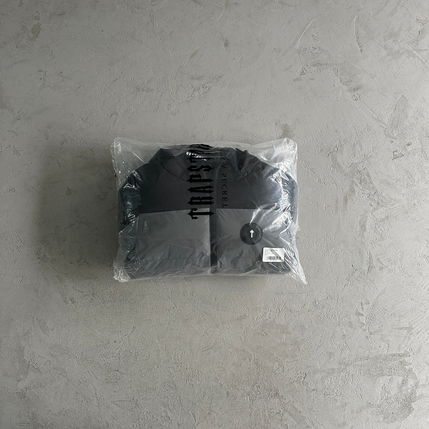 Jaqueta Trapstar “Decoded Puffer” ( Cinza e Preta )