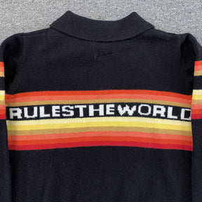 Sueter Corteiz “Gradient Half Knit”