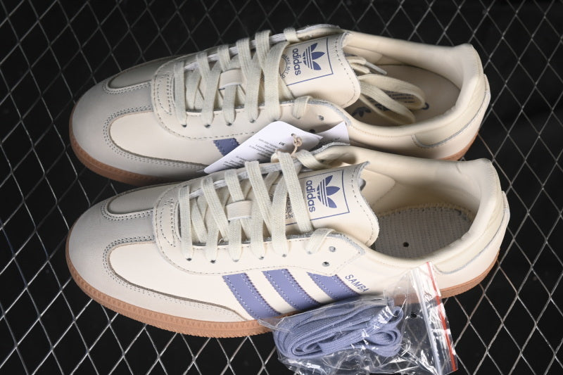 Adidas Samba “Cream White Light Purple”