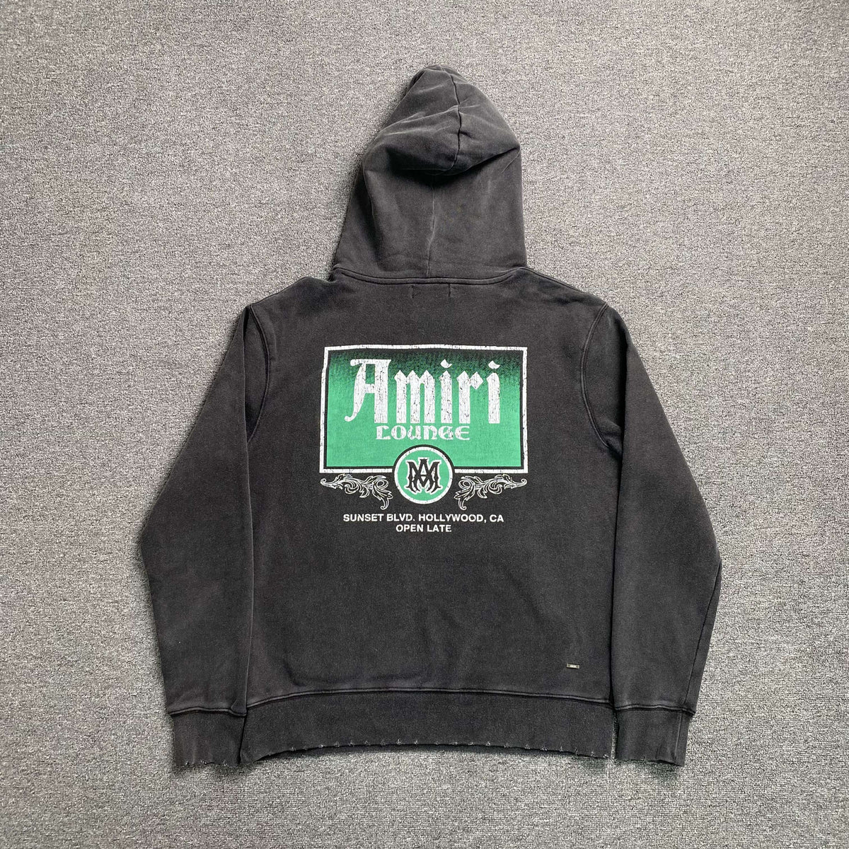 Moletom Amiri “Crystal Lounge” ( Cinza )