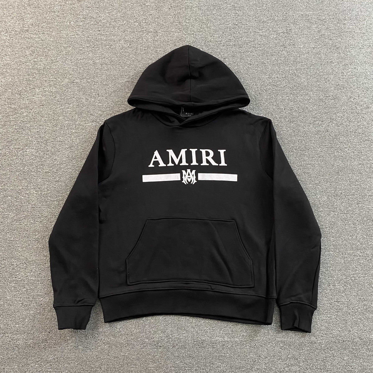 Moletom Amiri “Amiri Bar Logo” ( Preto com Branco )