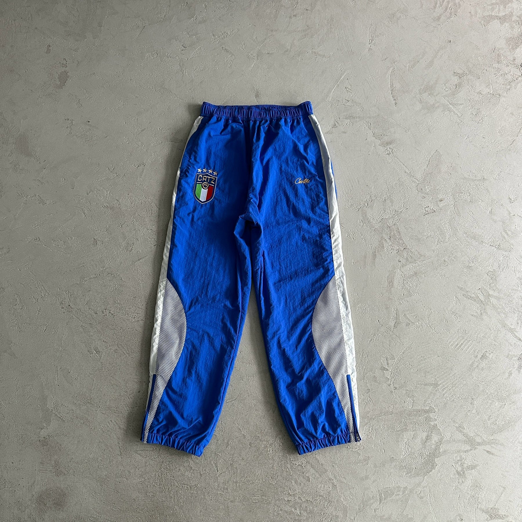 “Conjunto Corteiz” Olympic Shuku ( Branco com azul )