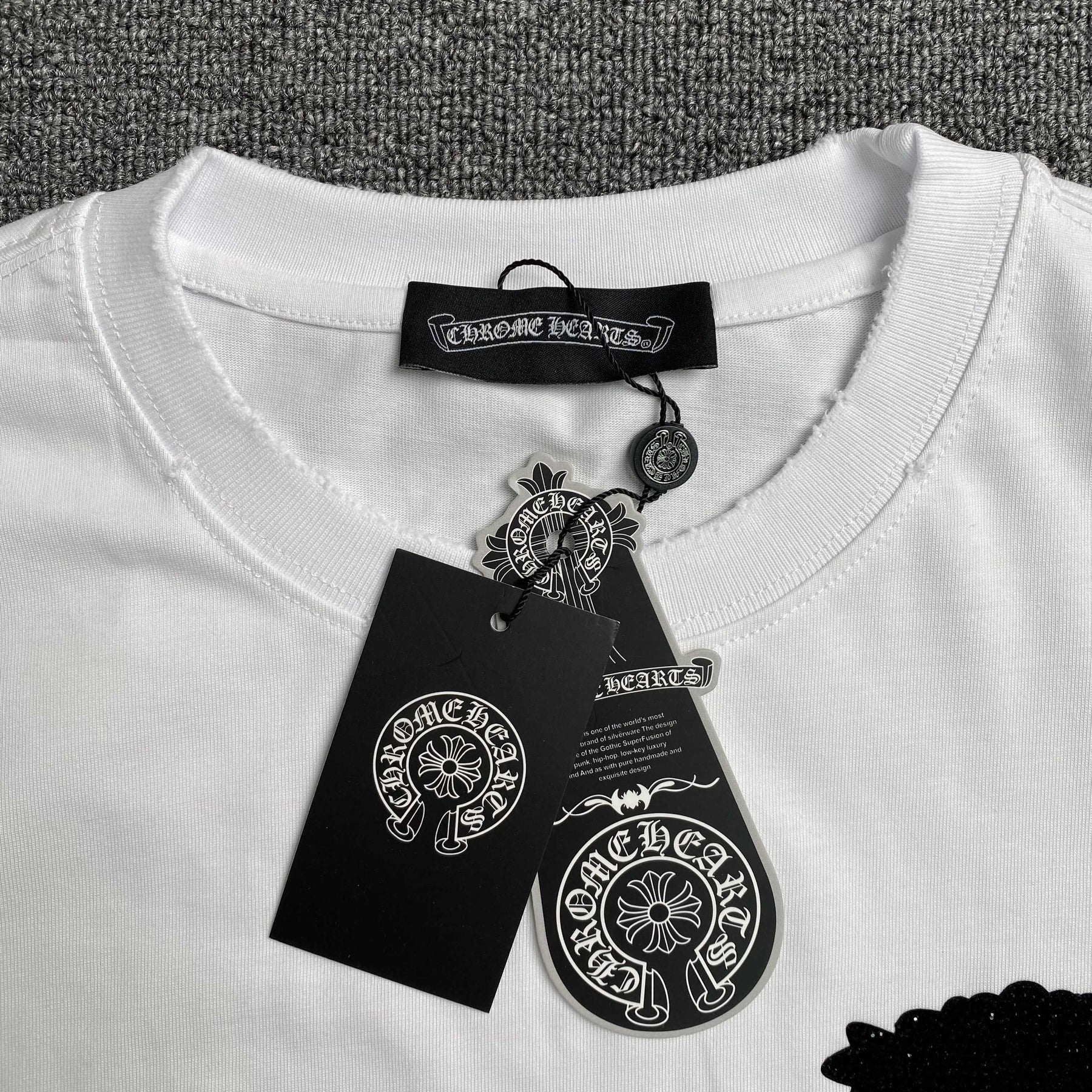 Camisa Chrome Hearts “Fuck You” ( Branca )