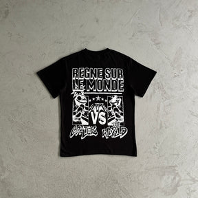 Camisa Corteiz ”Regne Surle Monde” ( Preta )