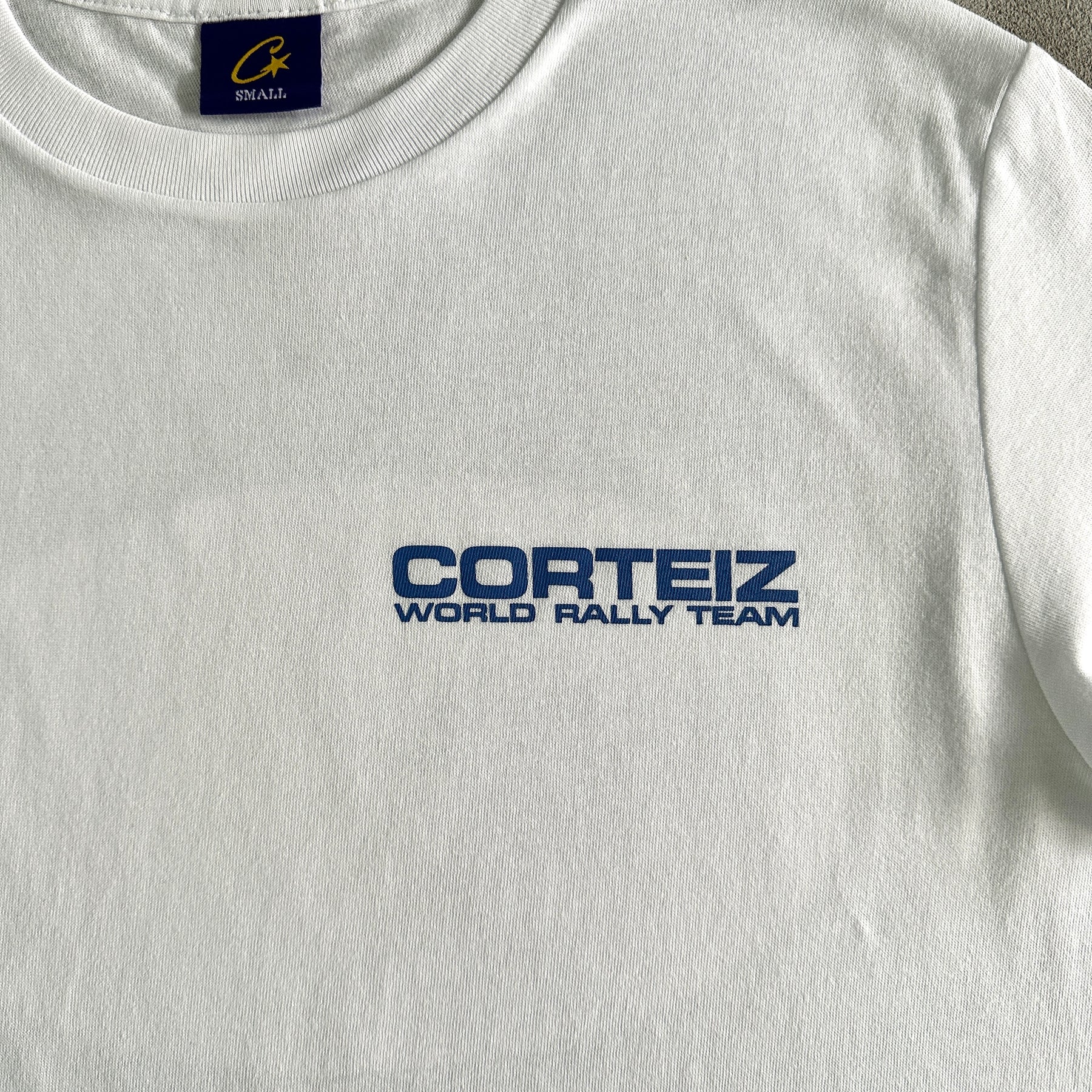 Camisa Corteiz “World Rally Team” ( Branca )