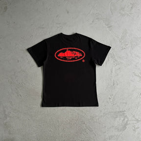 Camisa Corteiz “Halftone Island” (Red)