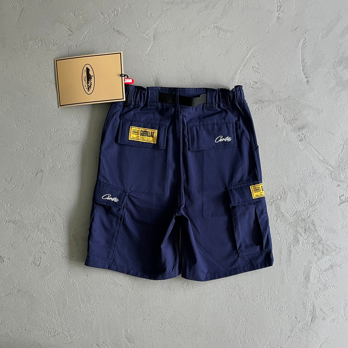 Shorts Corteiz “Navy Cargo”
