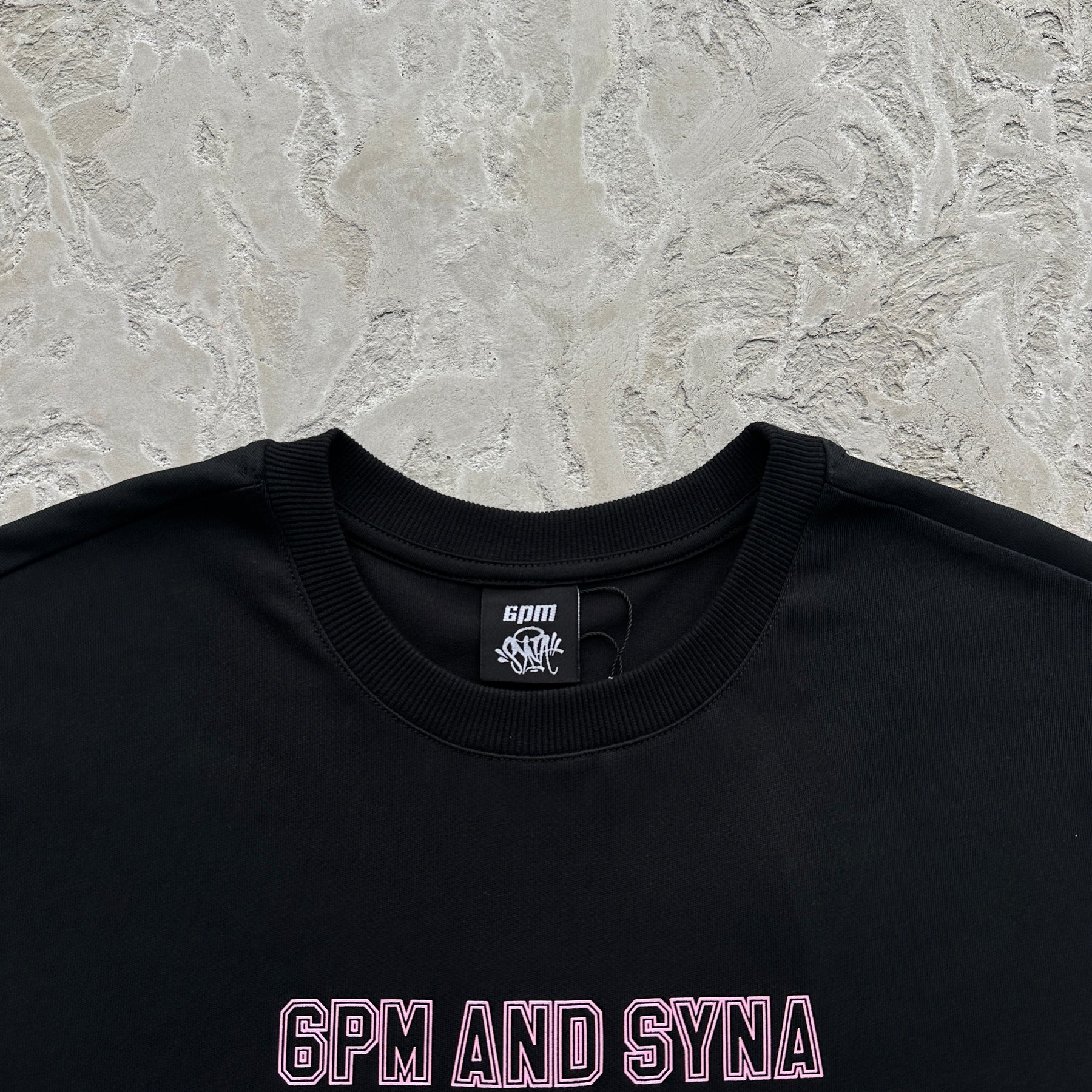 Camisa Syna World X 6PM “Can't Rush Greatness” ( Preta )