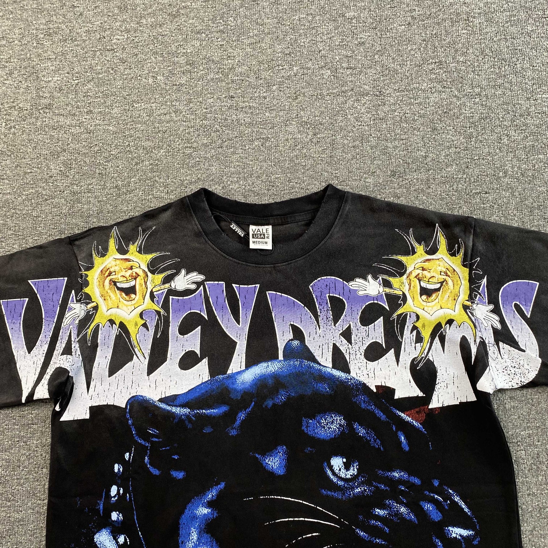 Camisa Valley Dreams “Fury Big Black”