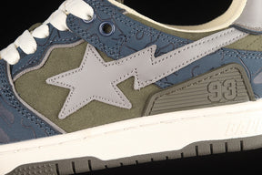 BAPE STA “Army Green Dark Blue”
