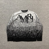 Sueter Amiri “Staggered Gradiant Crewneck”