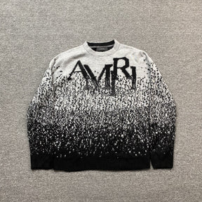Sueter Amiri “Staggered Gradiant Crewneck”