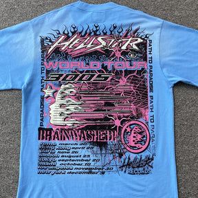 Camisa Hellstar “Neuron Tour Light Blue”