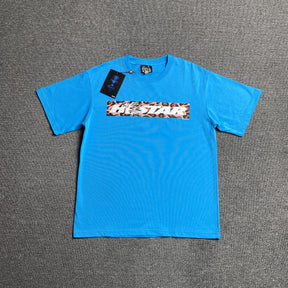 Camisa Hellstar “Box Logo Camo” ( Azul )