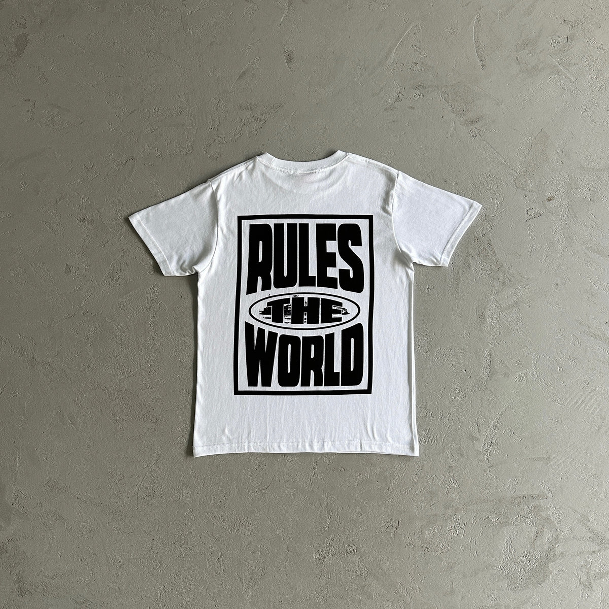 Camisa Corteiz “Rules the World" ( Branca )