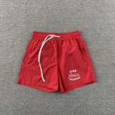 Shorts Amiri “Club Amiri Hollywood” ( Vermelho )