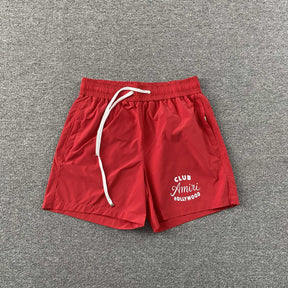 Shorts Amiri “Club Amiri Hollywood” ( Vermelho )
