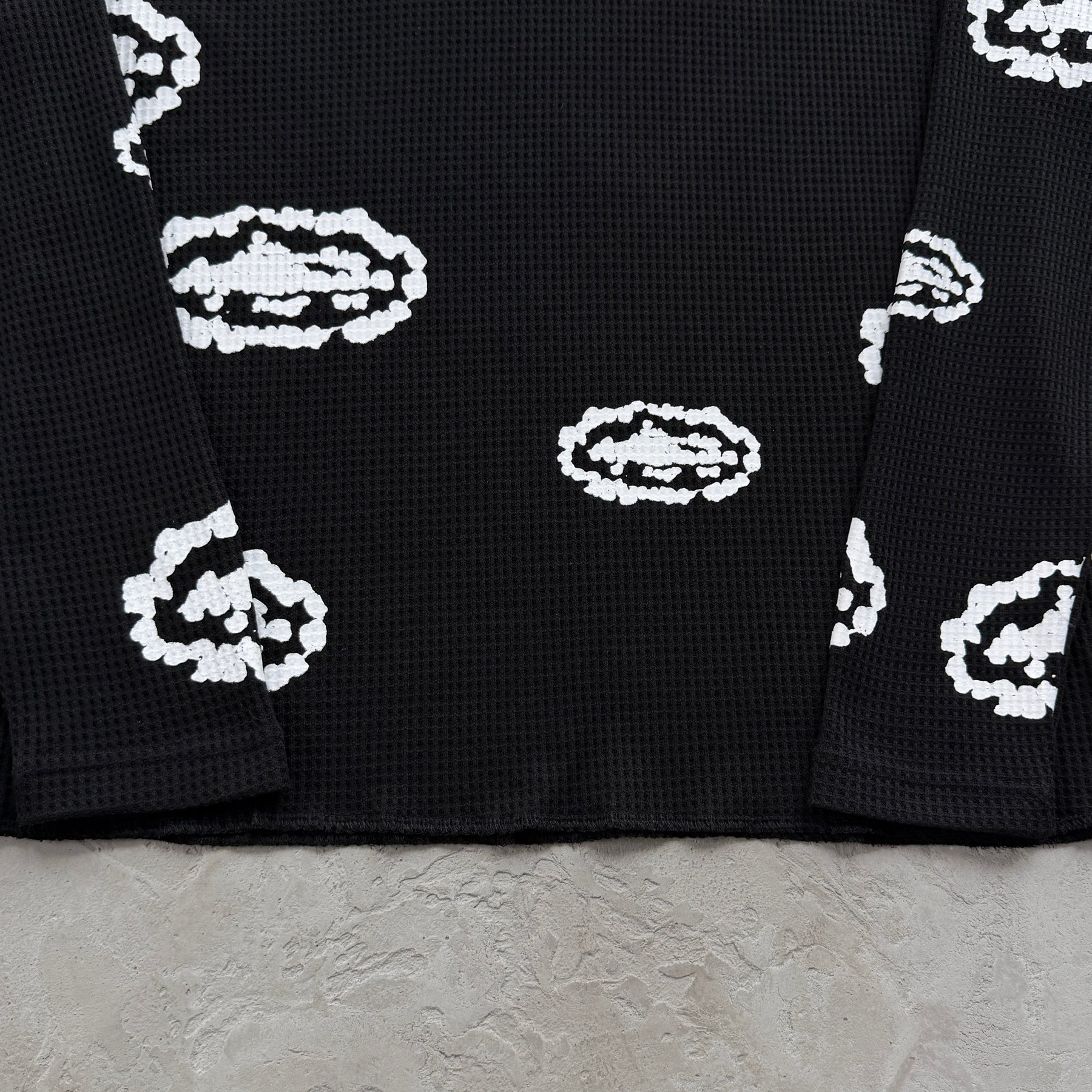 Sueter Corteiz x Denim Tears ( Preto )
