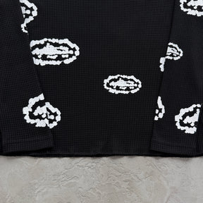 Sueter Corteiz x Denim Tears ( Preto )