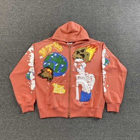 Moletom Vertabrae “Cosmic” ( Vermelho )