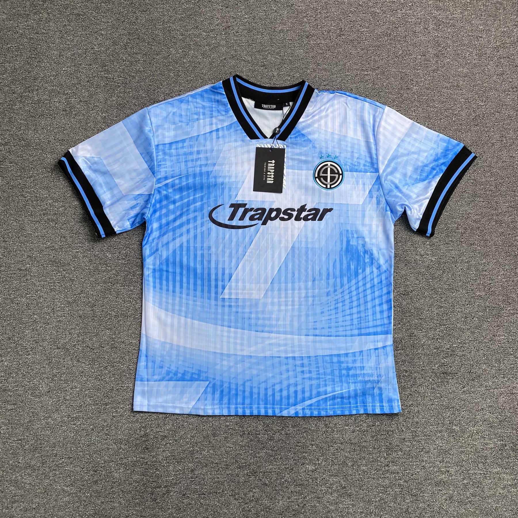 Camisa Trapstar “Football Jersey Blue”