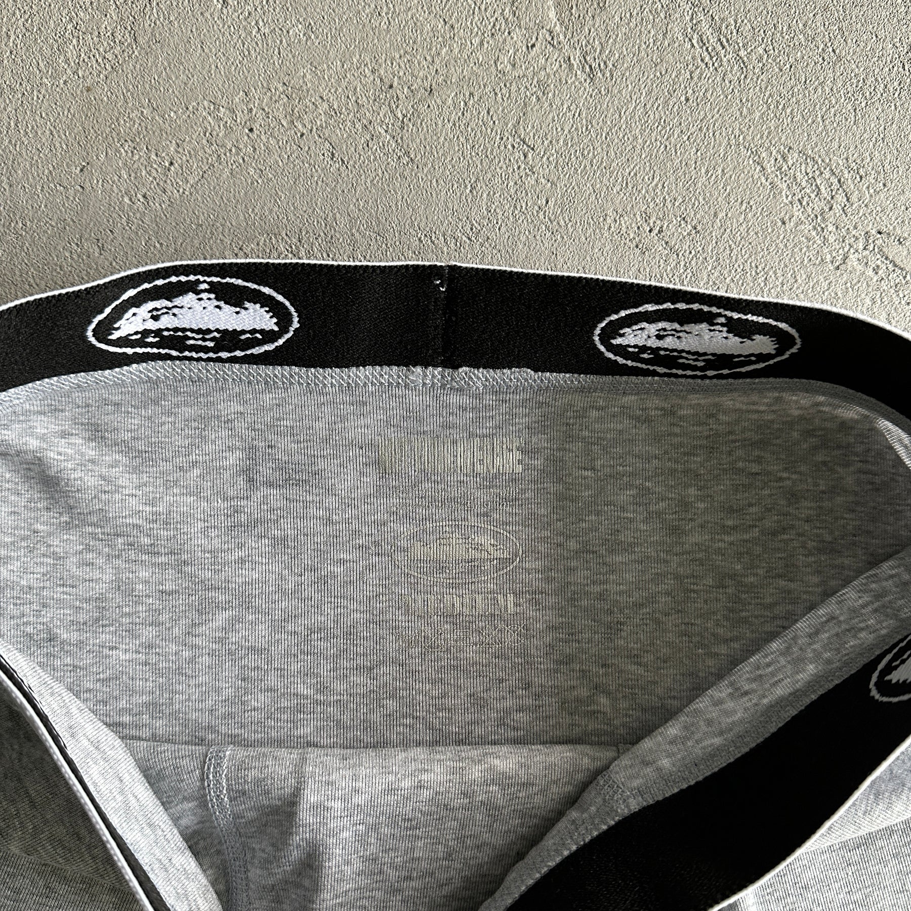 Cueca Box Corteiz ( Pack Com 4 ) ( Cinza )