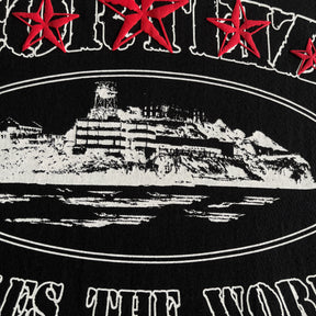 Camisa Corteiz ”5 Star” ( Black )