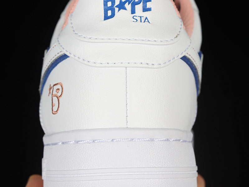 BAPE STA “Bapy White Pink”