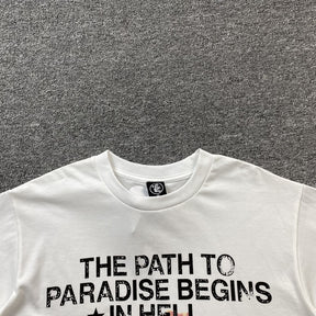 Camisa Hellstar “The path to paradise begins in hell"