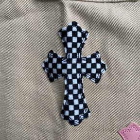 Jaqueta Chrome Hearts “Cross Patch Work Dog”