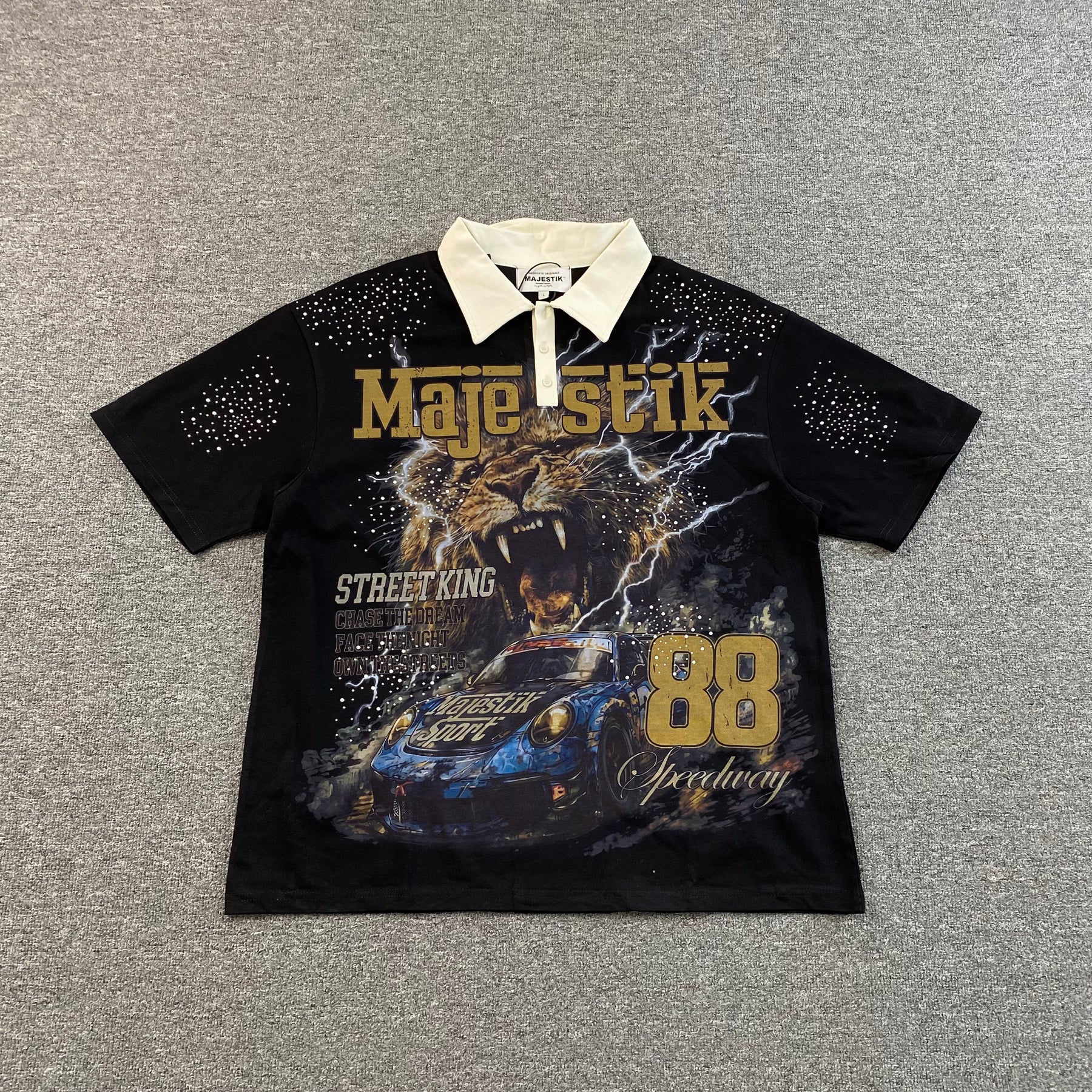 Camisa Majestik “Lion Car”