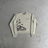 Sueter Broken Planet “Knit sweater forest” ( Branco )