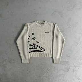 Sueter Broken Planet “Knit sweater forest” ( Branco )