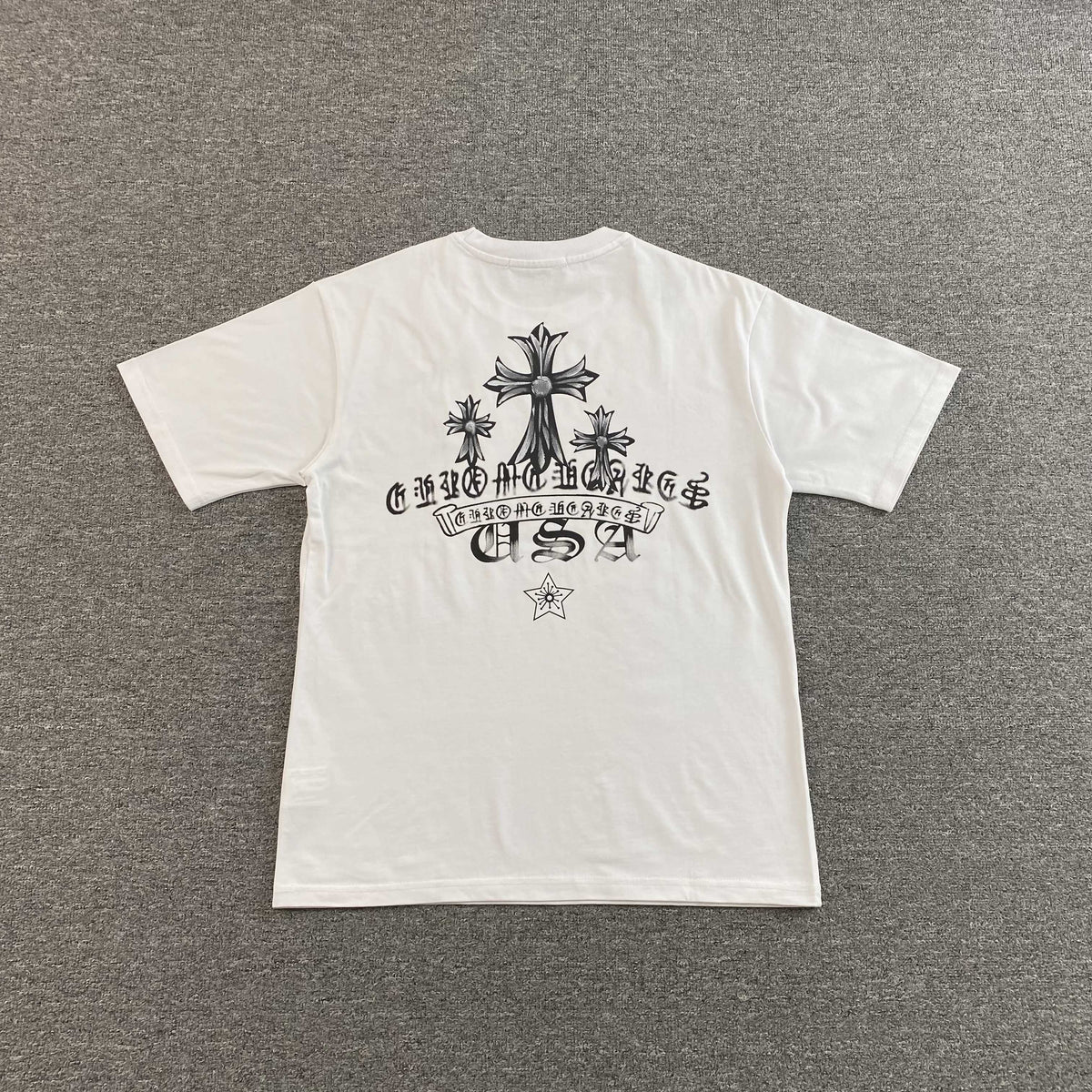 Camisa Chrome Hearts “USA” ( Branca )