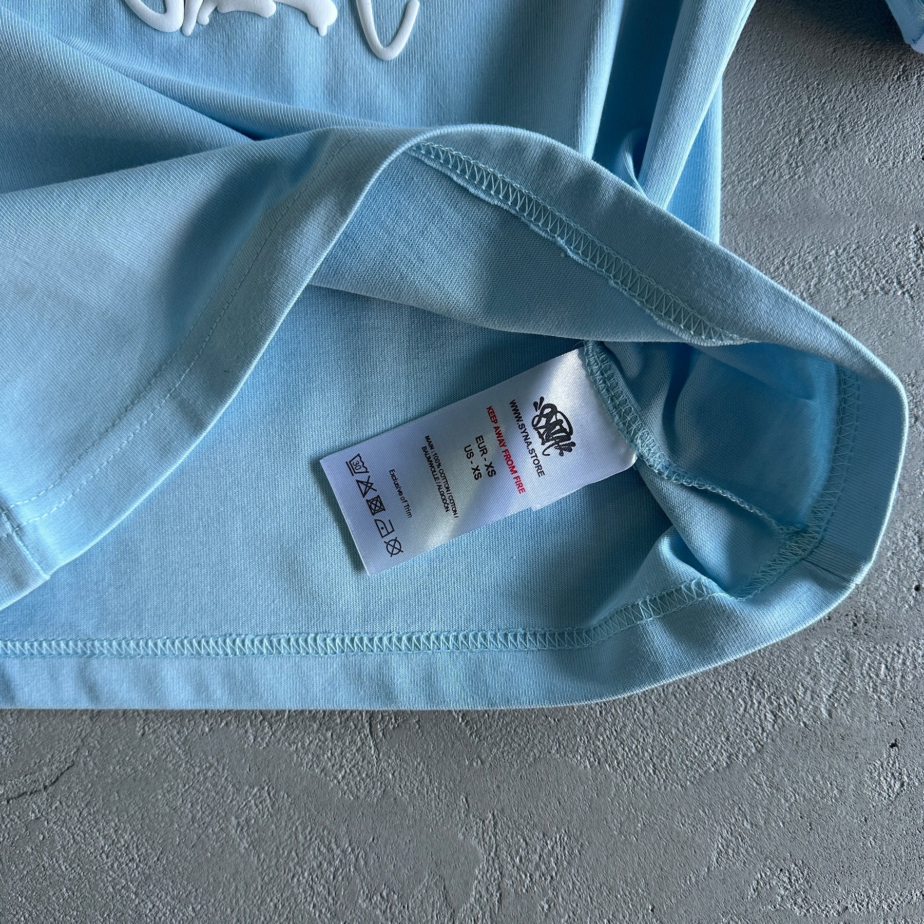 Conjunto Syna World Verão Feminino ( Branco e Azul )