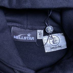 Moletom Hellstar “Glitter Zip Up” ( Preta )